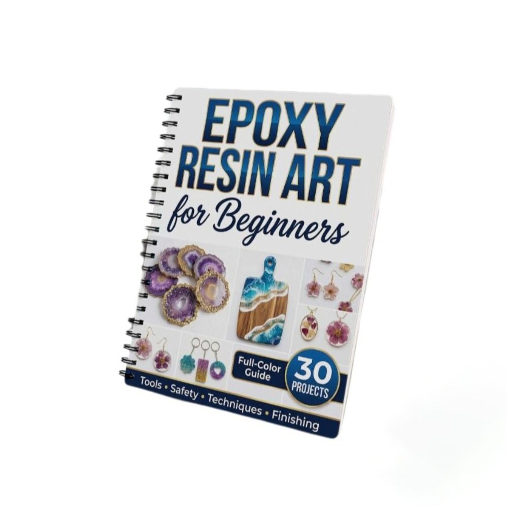 Manual Ilustrado de Arte com R - Resin Art Guide Book avaliação e preço