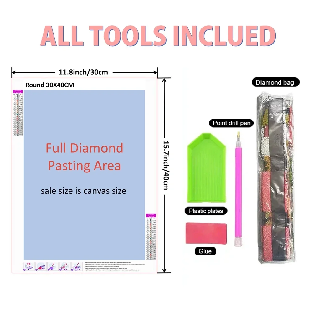Kit de Pintura Diamante 5D DIY - Resin Art For Beginner avaliação e preço