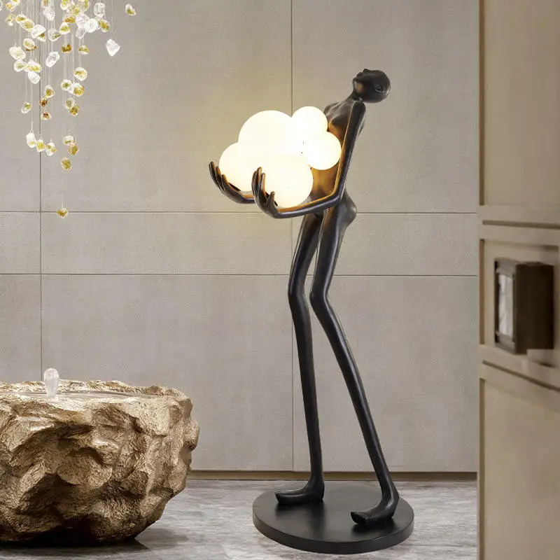 Luminária de Chão Humanoide Mo - Resin Art In Floor avaliação e preço