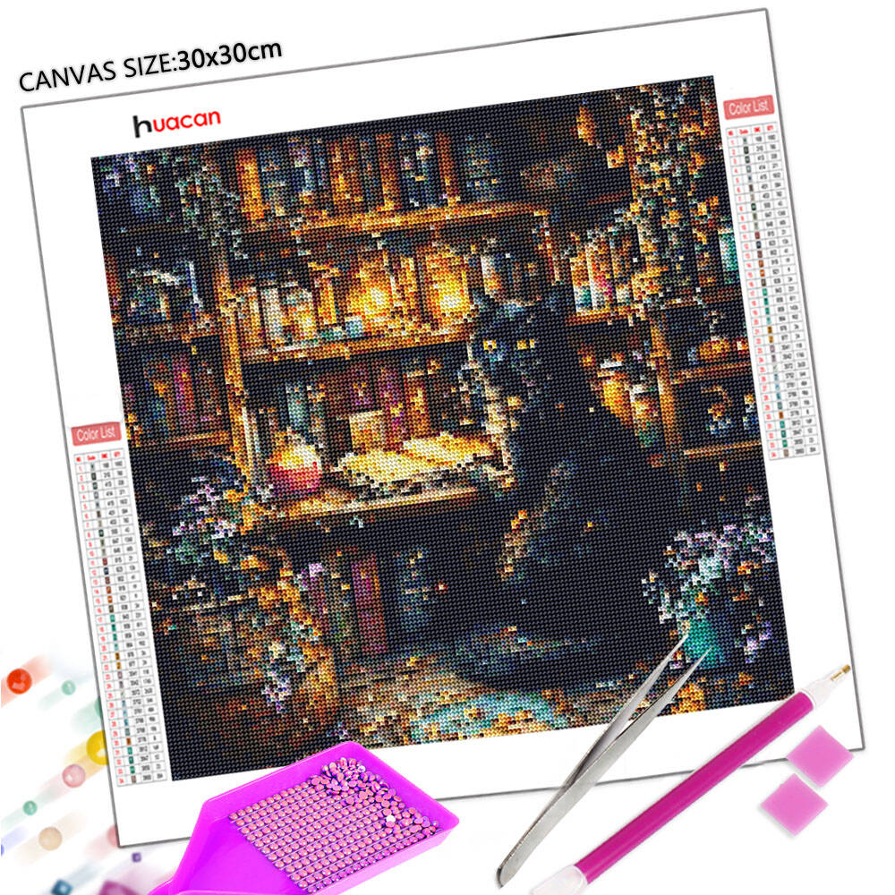 Huacan 5D DIY Pintura Diamante - Resin Art Guide Book avaliação e preço