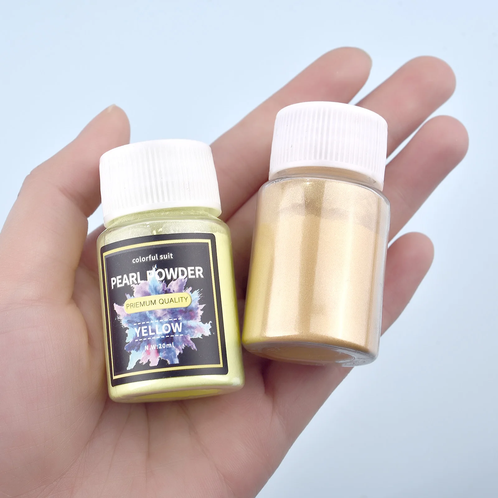 20ml grau cosmético perolado n - Pearl Powder Resin avaliação e preço