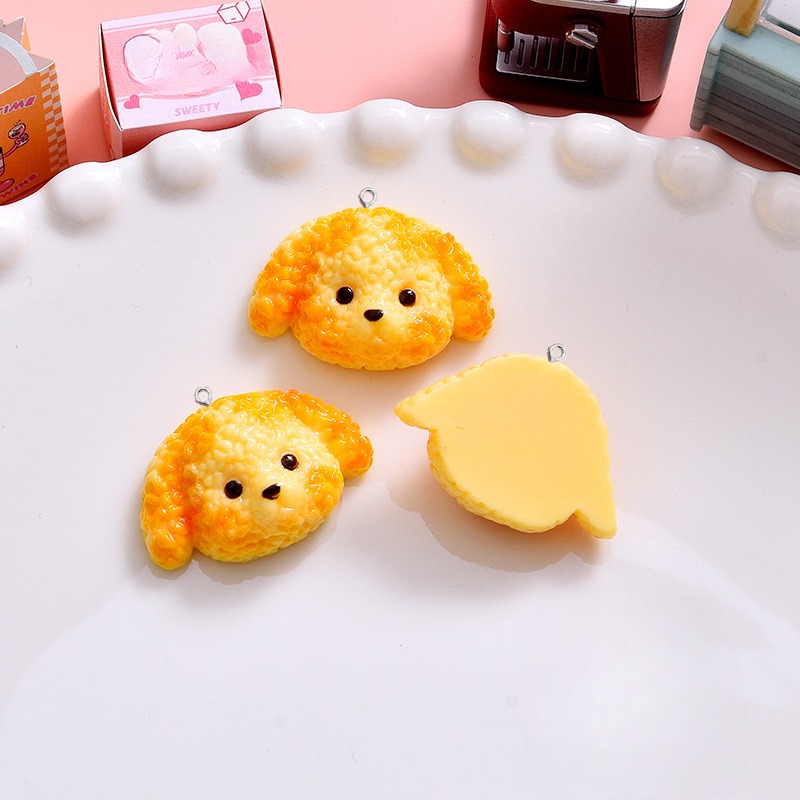 10 pçs dos desenhos animados b - Resin Art Earrings Material avaliação e preço