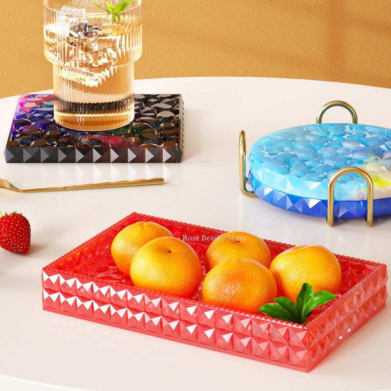 Bandeja Em Forma De Multi Mold - Resin Art Tray avaliação e preço
